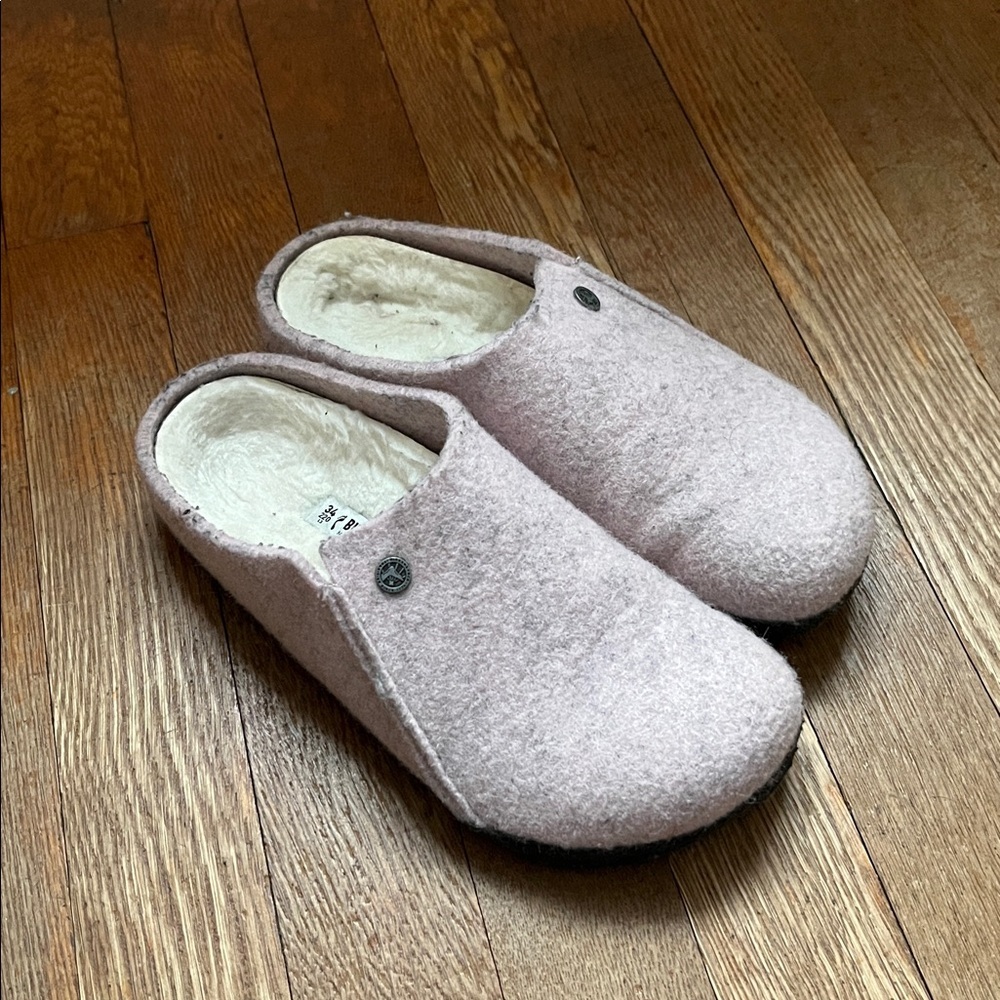 Birkenstock Zermatt Youth Girls Barbie Insulated lined Clog Mule shoes sz 3